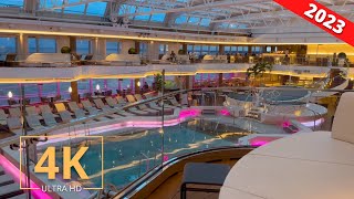 Cruise Ship Tour: HOLLAND AMERICA'S Nieuw Statendam | Northern Isles | Silent Vlog w. Subtitles 2023