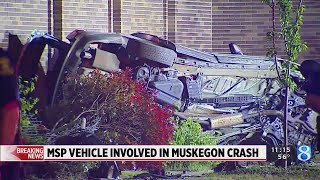 MSP: Troopers injured in Muskegon pursuit