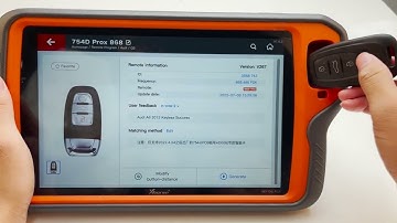 Xhorse XSADJ1GL VVDI 754J Smart Key Change Audi Key frequency 315HZ to 868HZ with Key Tool Plus