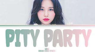 (Al Cover) Mina - "Pity Party" [Melanie Martinez] - Color Coded Lyrics (by Hey Sofya!)