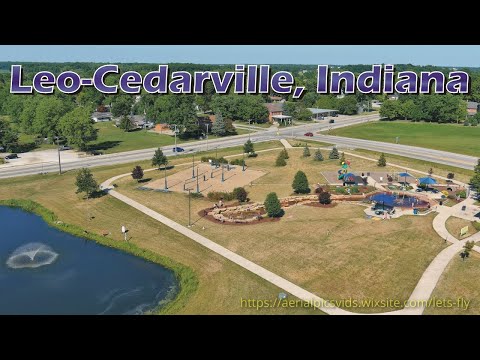 4K Aerial Video - Leo-Cedarville, Indiana (Summer 2022)