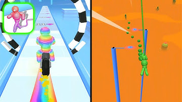 Rope Man Run Gameplay All Levels Android, iOS Mobile Walkthrough #5