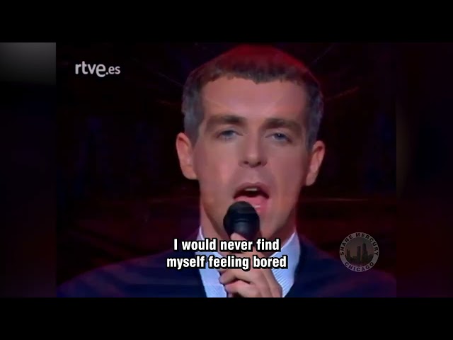 Pet Shop Boys - Being Boring LIVE HD (with lyrics) 1990 class=