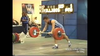 National Championship of Elite Athletes 2006. Dimitris Kyrillidis 20 years old, 64kg category.