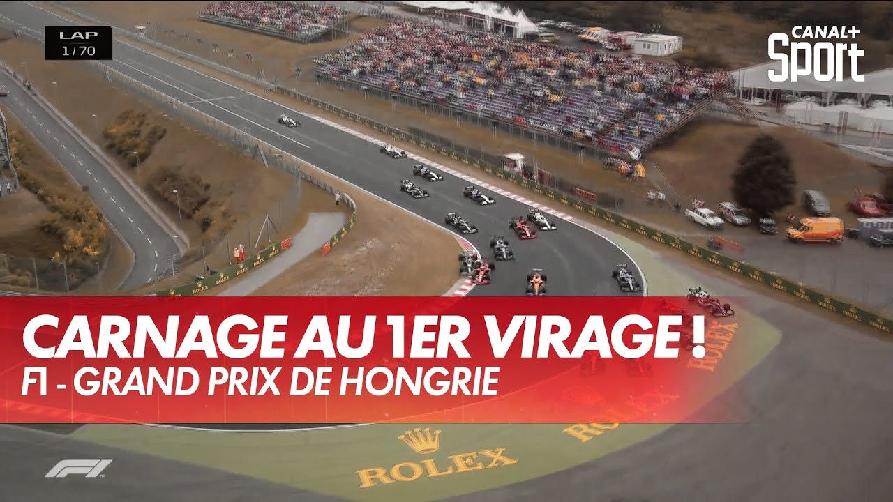 Quel début de course ! - GP de Hongrie - CANAL+ Sport