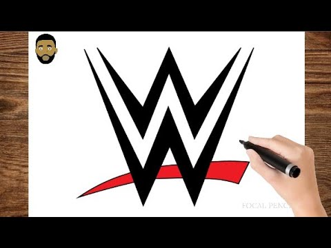 How To Draw WWE Logo - Easy Step by step drawing - YouTube
