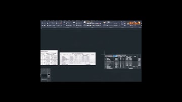 Chèn bảng vào CAD liên kết với Excel qua Data link trong lệnh Table #progecad #autocad #cadsoftware