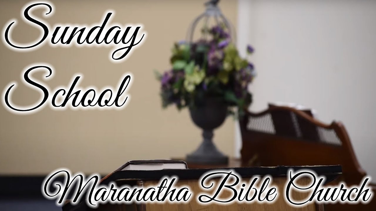 Opening\Sunday School Lesson April 28, 2024 YouTube