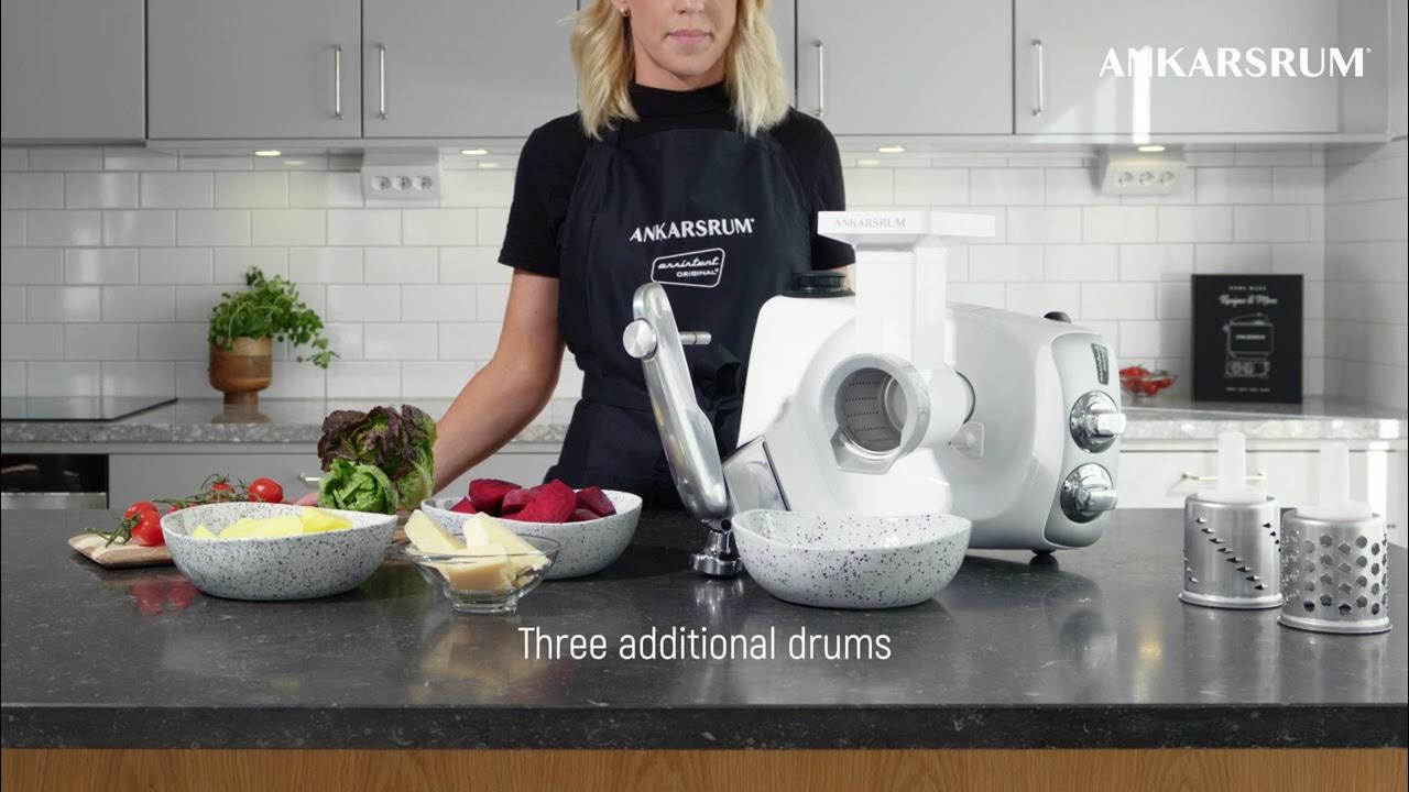 How to make salad with Ankarsrum Assistent Original YouTube