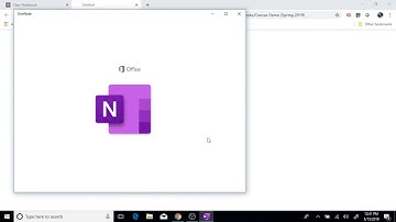 Creating OneNote Class Notebooks #2 - Direct Students to Access OneNote Through Canvas