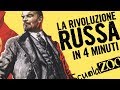 Noccioline #8 - La RIVOLUZIONE RUSSA in 4 MINUTI #ScuolaZoo