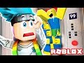 FAMIGLIA DI NOOB ENTRA NELL' ASCENSORE di ROBLOX ITA