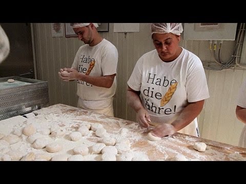 Traditionelles Bäckerhandwerk mit ursprünglichen Zutaten