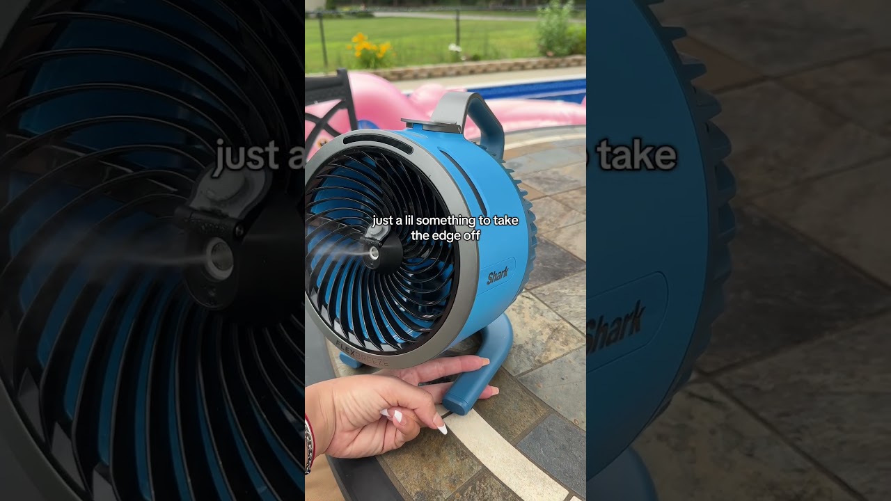 nothing a misting fan can’t fix 💙 
