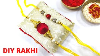 Rakhi Making Ideas At Home | Handmade Rakhi Ideas | DIY | 2 Easy Rakhi Making Ideas