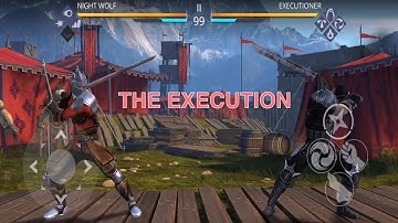 Shadow Fight 3 - Story(The Execution) | NightWolf vs Executioner | How to defeat Executioner?
