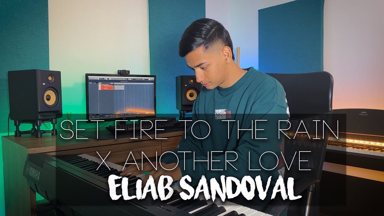 Set Fire To The Rain X Another Love (EPIC Piano Cover) Eliab Sandoval