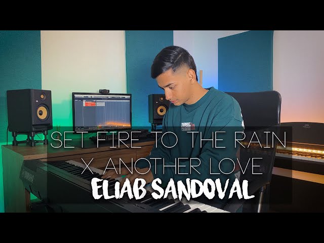 Set Fire To The Rain X Another Love (EPIC Piano Cover) | Eliab Sandoval
