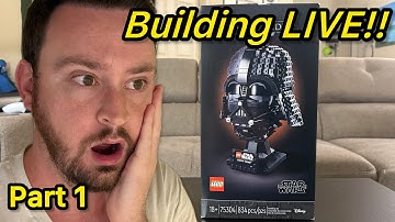 Building Darth Vader’s Helmet LIVE!! Part 1