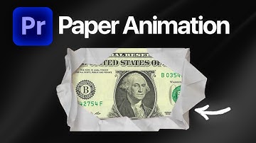 How To Make Paper Unfold Animation in Premiere Pro