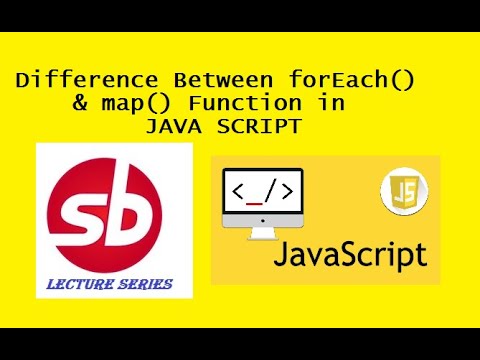 Difference Between forEach and map function in JAVA SCRIPT - YouTube