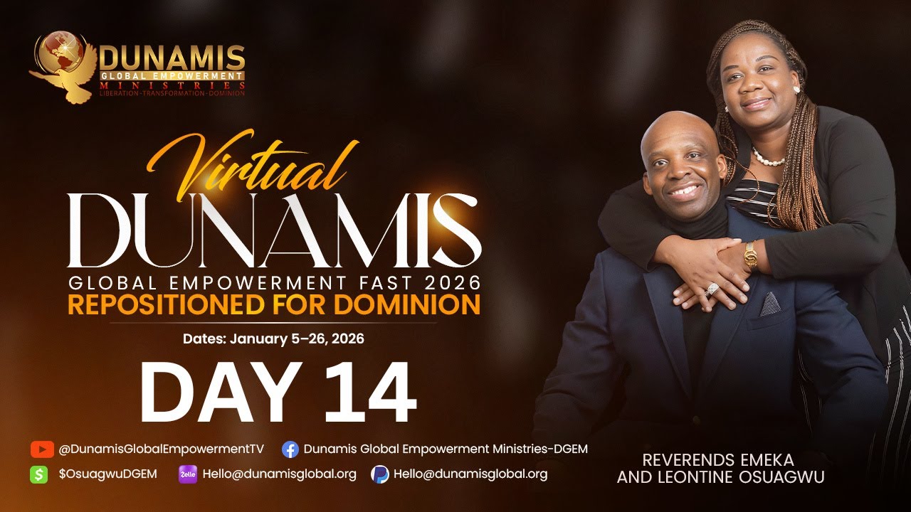 2026 DGEF - Day 14 - PRAYER - Breaking Free From The Spirit Of Fear