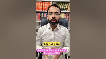 #youtubeshorts    Section 155 Crpc  Investigation   non-cognizable case