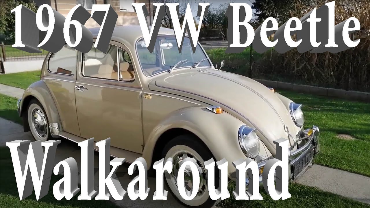 1967 VW Beetle 1300 || 6V Electrics, Interior, Exterior, Engine Start Up, Revs, Owners Manual
