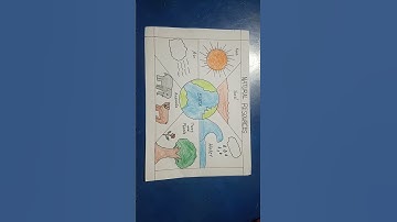 NATURAL RESOURCES || Natural resources project idea for kids