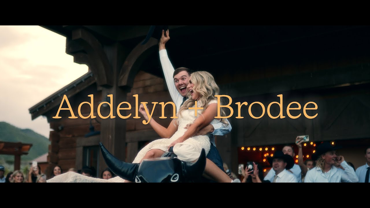 Addelyn + Brodee: Western Wedding in Southern Utah - YouTube