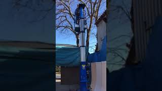 高さ 7m UP Right アップライト UL20 電動 リフト 高所作業車 高所作業台 可搬型 照明機材交換 100V