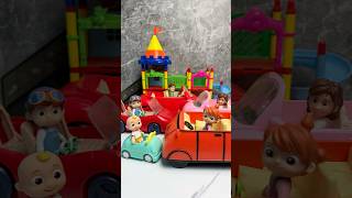 Satisfying with Unboxing & Review Cocomelon JJ Family Car Toys ASMR #cocomelon #toys #shorts