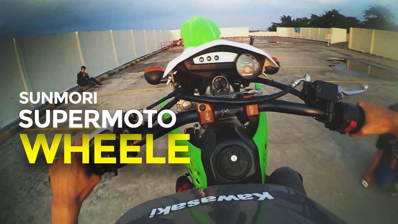 Motovlog Wheelie With Klx 150 Freestyle Video Belajar Wheelie