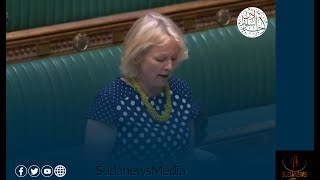 Urgent Question from Vicky Ford MP regarding atrocities in Sudan at the House of Commons