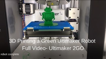Full Video | 3D Print a Green Ultimaker Robot | Ultimaker 2GO