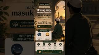 pengingat untuk kita semua ,jangan tinggalkan solat sebelum meninggalkan dunia#hadist