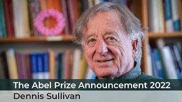 The Abel Prize announcement 2022