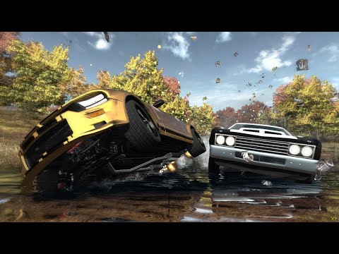 Видео: берегись Васян сел за руль - FlatOut: Ultimate Carnage