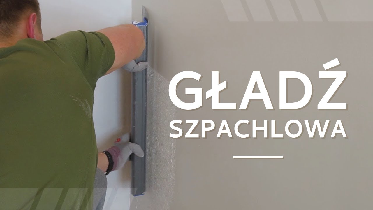 Jak szpachlować ściany - Poradnik dla początkujących | DrilloPL - YouTube
