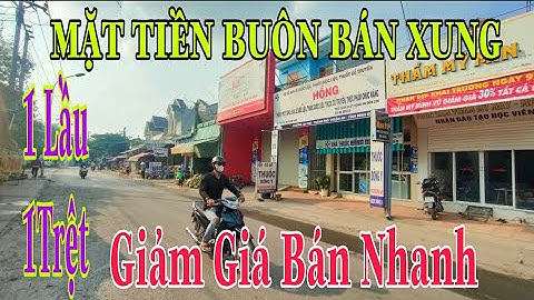 Bán Nhà Thuận An Bình Dương (268) Mặt tiền buôn bán Xung nhà đẹp 1 lầu 1 trệt | Bán nhà Bình Dương