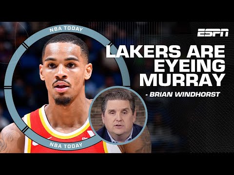 The Lakers are keeping an eye on Dejounte Murray - Brian Windhorst | NBA Today