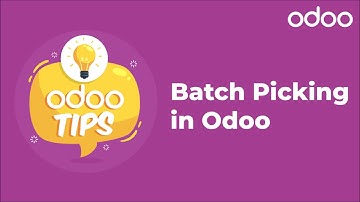 Batch Picking in Odoo