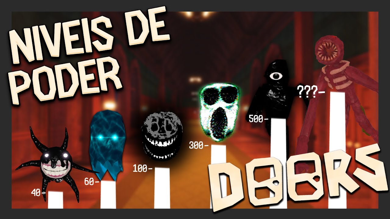 DESAFIO: TODOS OS MONSTROS DE DOORS!! - ROBLOX 