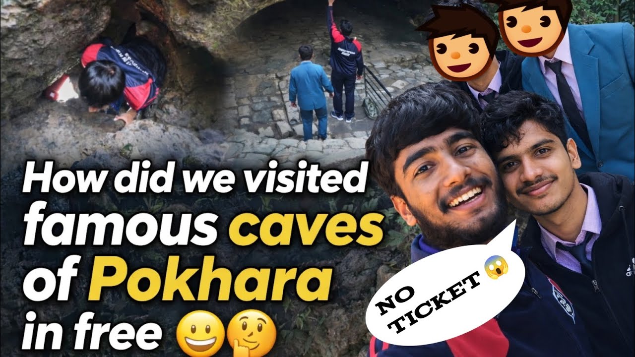 We Entered Pokhara’s Famous Caves Without Paying 😱 | एक रुपैयाँ नतिरी पोखराका गुफा घुम्यौँ 🤩 l