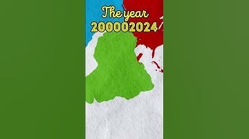 The New Supercontinent of the FUTURE! #geography #continents #countries #flags