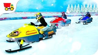 Bike racing games - Speed Bike Snow Racing 2017 - Gameplay Android free games screenshot 5