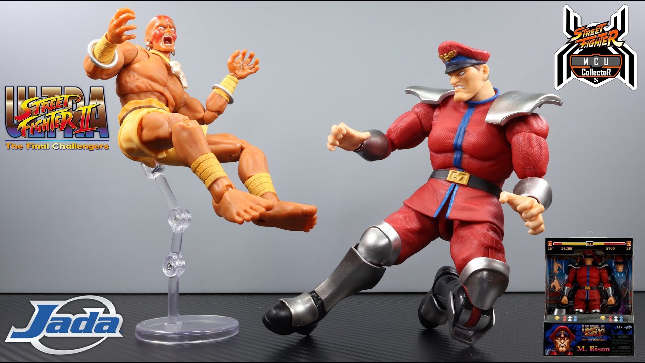 Jada Toys Ultra Street Fighter 2 M. BISON The Final