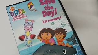 Dora The Explorer Save The Day Bilingual Dvd Cover Cd Artwork Hd Unboxing Lyrics Booklet Livret