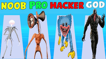 NOOB vs PRO vs HACKER vs GOD in Mutation Rush