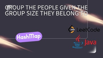 1282. Group the People Given the Group Size They Belong To #leetcode #javainterview  #hashmap